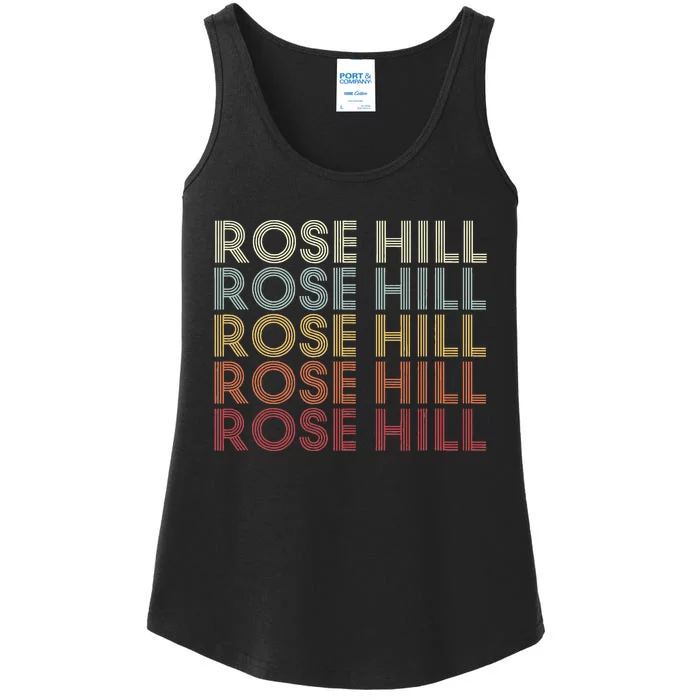 Rose Hill Kansas Rose Hill Ladies Essential Tank