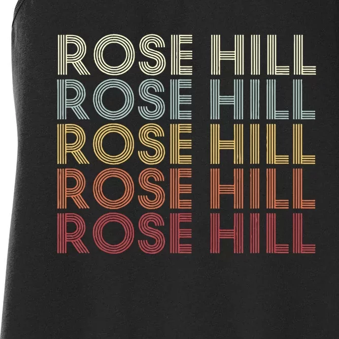 Rose Hill Kansas Rose Hill Women's Racerback Tank