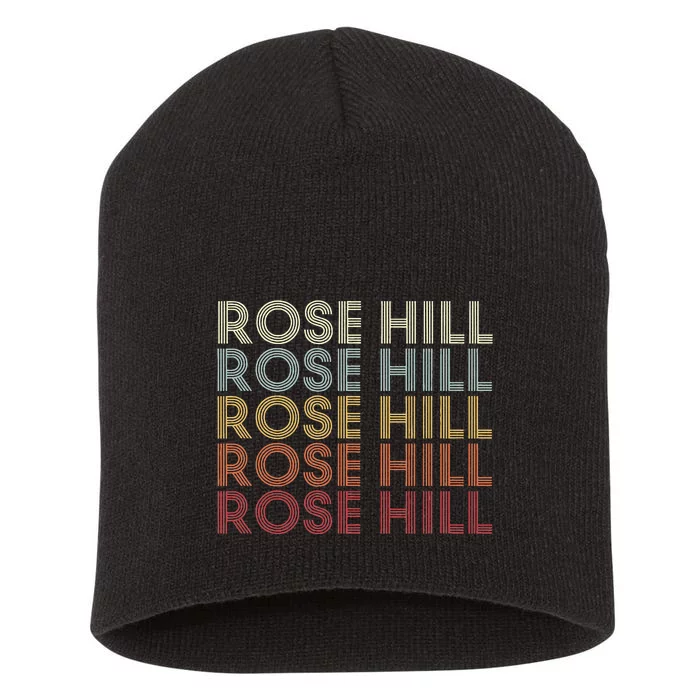 Rose Hill Kansas Rose Hill Short Acrylic Beanie