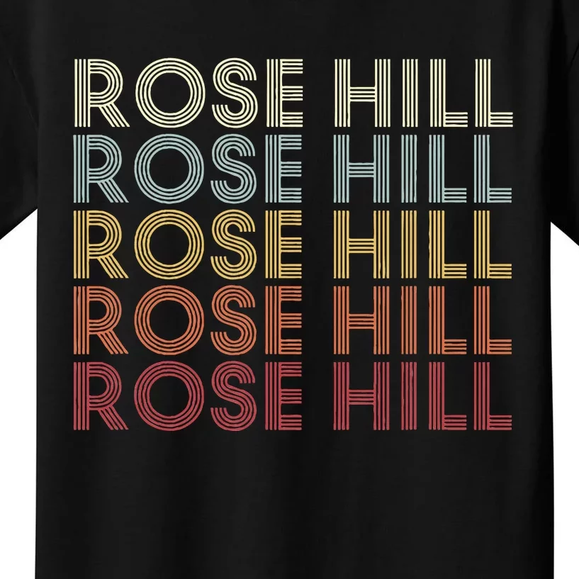 Rose Hill Kansas Rose Hill Kids T-Shirt