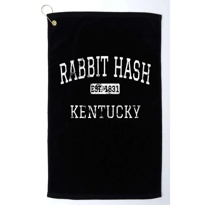 Rabbit Hash Kentucky Ky Vintage Platinum Collection Golf Towel