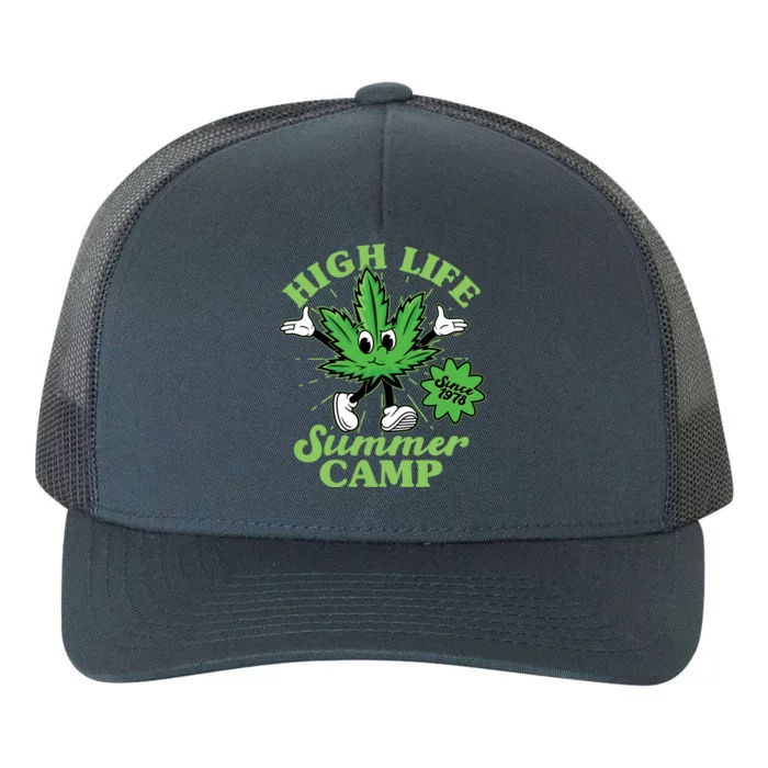 Retro High Life Summer Camp Since 1978 Yupoong Adult 5-Panel Trucker Hat