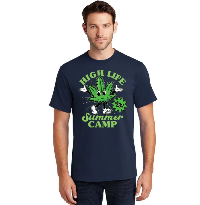 Retro High Life Summer Camp Since 1978 Tall T-Shirt