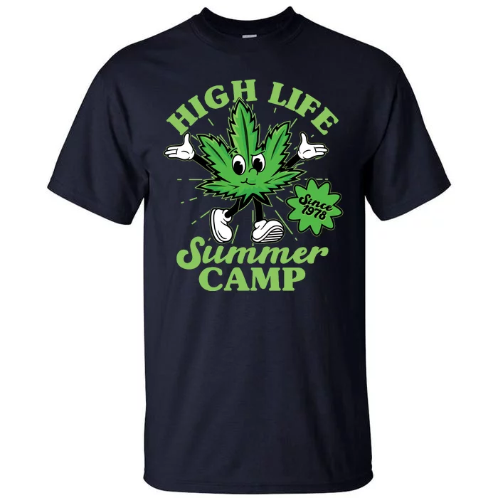 Retro High Life Summer Camp Since 1978 Tall T-Shirt