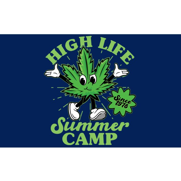 Retro High Life Summer Camp Since 1978 Bumper Sticker