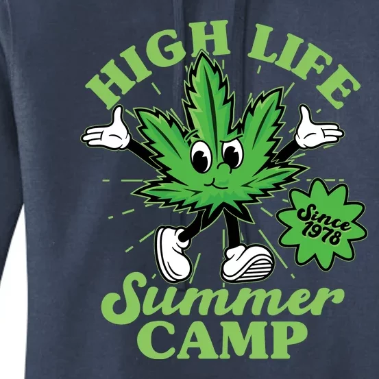 Retro High Life Summer Camp Since 1978 Women's Pullover Hoodie