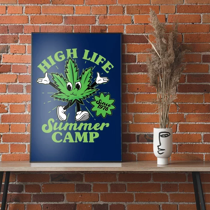 Retro High Life Summer Camp Since 1978 Poster