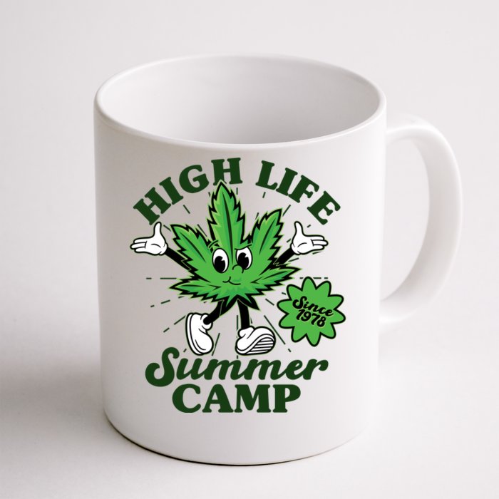 Retro High Life Summer Camp Since 1978 Front & Back Coffee Mug