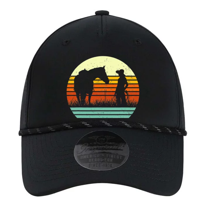 Retro Horse Lover Tee for  & I Love My Horses Performance The Dyno Cap