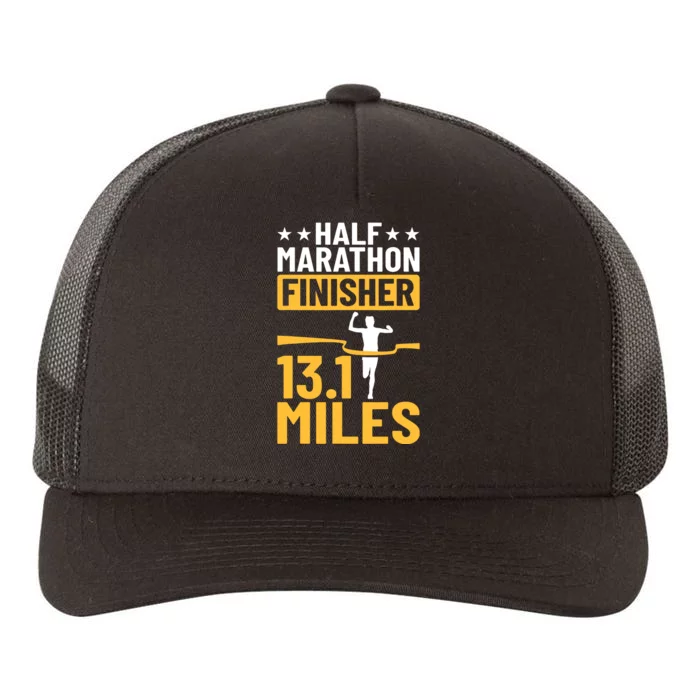 Running Half Marathon Finisher Half Marathoner Half Marathon Yupoong Adult 5-Panel Trucker Hat