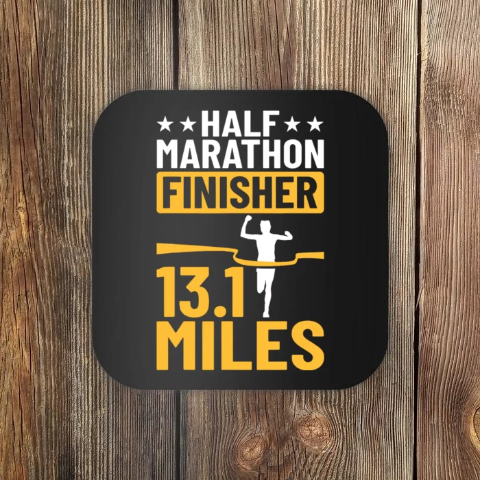 Running Half Marathon Finisher Half Marathoner Half Marathon Coaster