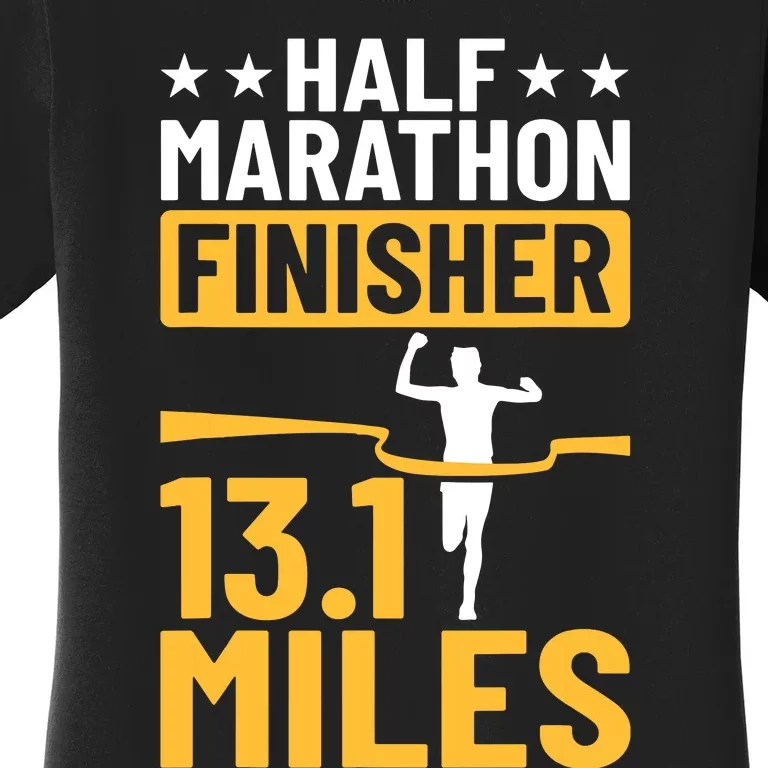 Running Half Marathon Finisher Half Marathoner Half Marathon Women's T-Shirt