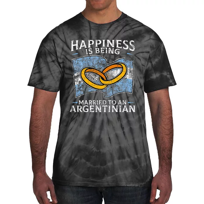 Roots Heritage Married Argentinian Marriage Argentina Tie-Dye T-Shirt