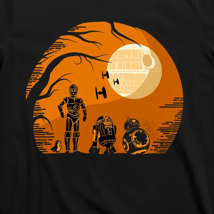 Robot Halloween Night Halloween Costum Scary Horror T-Shirt