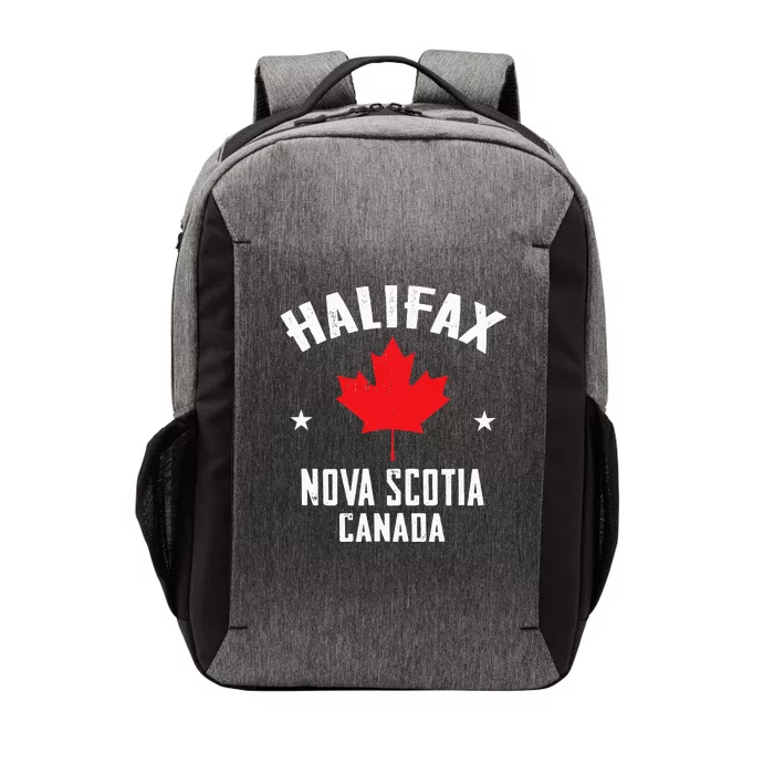 retro Halifax nova scotia canada flag Vector Backpack