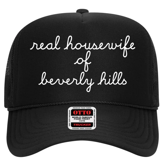 Real Housewife Of Beverly Hills High Crown Mesh Trucker Hat