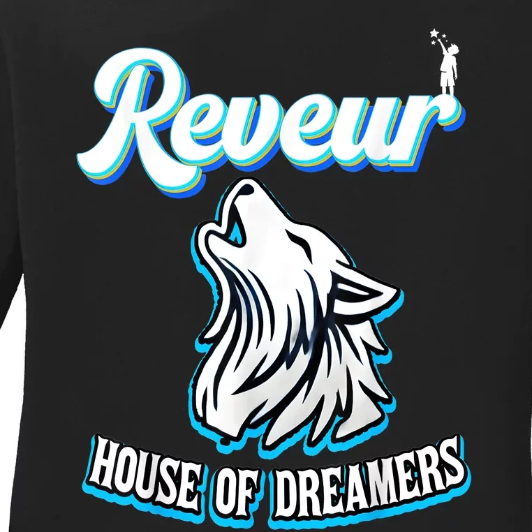 Reveur House Of Dreamers Rca Houses Dreamer School Spirit Ladies Long Sleeve Shirt