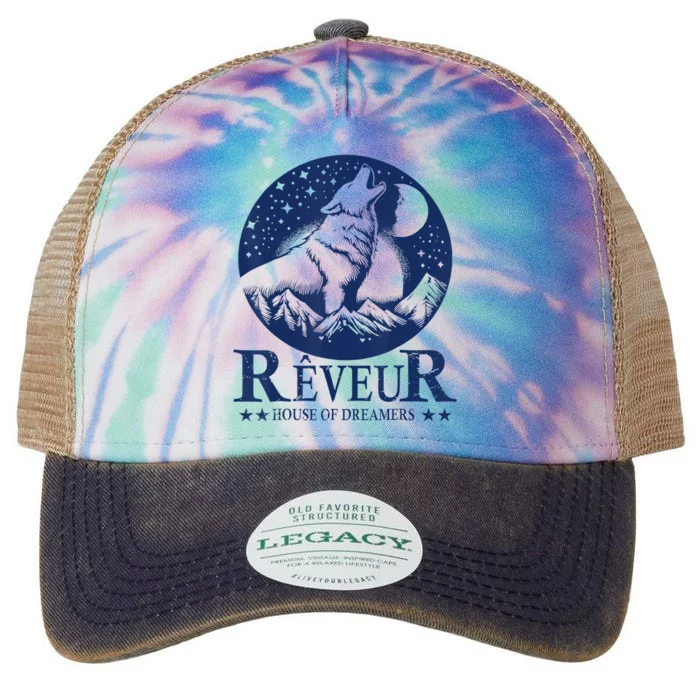 Reveur House Of Dreamers Rca Givers School Spirit Vintage Legacy Tie Dye Trucker Hat