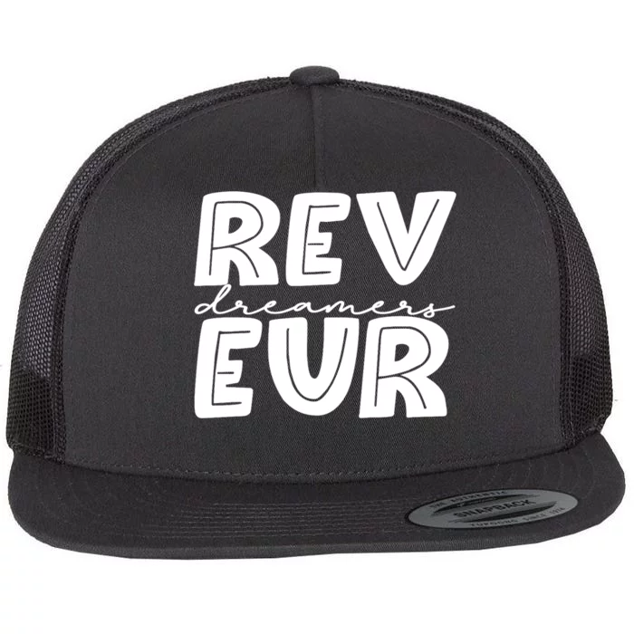 Reveur House Of Dreamers Rca Houses Dreamer School Spirit Flat Bill Trucker Hat