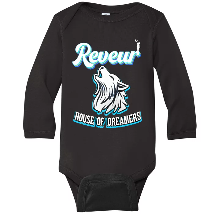 Reveur House Of Dreamers Rca Houses Dreamer School Spirit Baby Long Sleeve Bodysuit