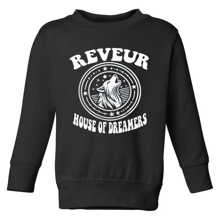 Reveur House Of Dreamers Rca Houses Dreamer School Spirit Toddler Sweatshirt