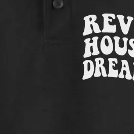 Reveur House Of Dreamers Rca Givers School Spirit Funny Dry Zone Grid Performance Polo