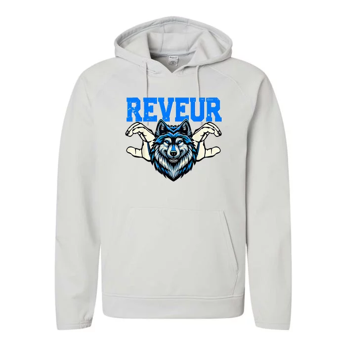 Reveur House Of Dreamers Rca Givers School Spirit Vintage Performance Fleece Hoodie