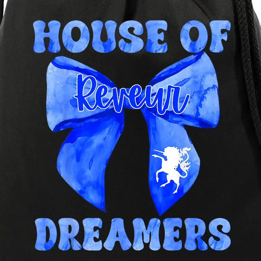 Reveur House Of Dreamers Rca Givers School Spirit Funny Drawstring Bag