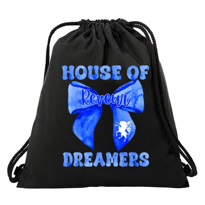 Reveur House Of Dreamers Rca Givers School Spirit Funny Drawstring Bag