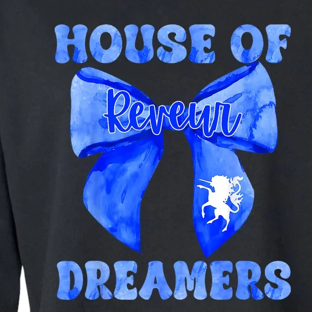 Reveur House Of Dreamers Rca Givers School Spirit Funny Cropped Pullover Crew