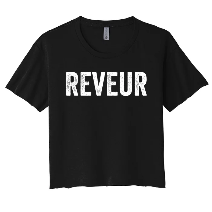 Reveur House Of Dreamers Rca Houses Dreamer School Spirit Women's Crop Top Tee