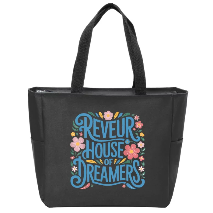 Reveur House Of Dreamers Rca Givers School Spirit Zip Tote Bag