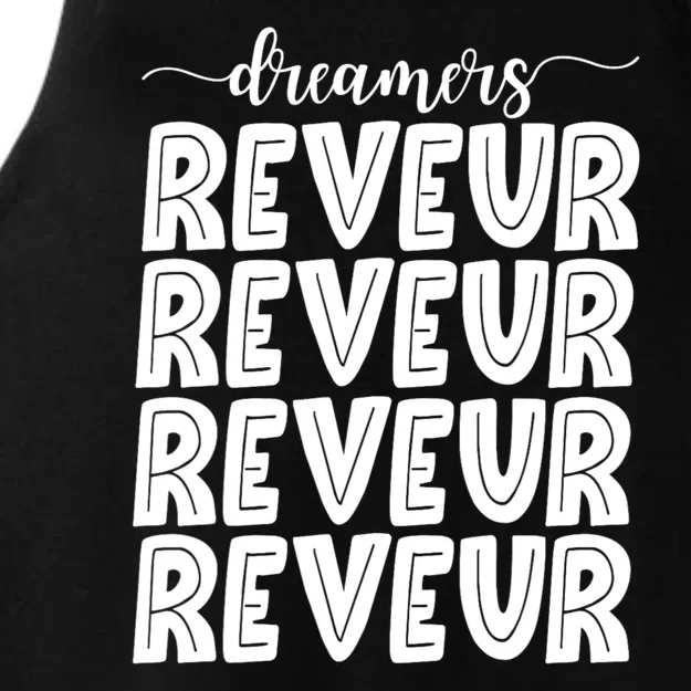 Reveur House Of Dreamers Rca Houses Dreamer School Spirit Ladies Tri-Blend Wicking Tank