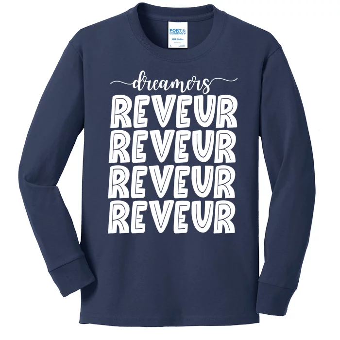 Reveur House Of Dreamers Rca Houses Dreamer School Spirit Kids Long Sleeve Shirt