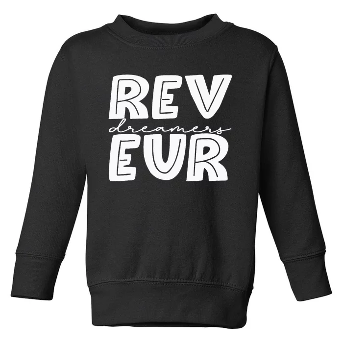 Reveur House Of Dreamers Rca Houses Dreamer School Spirit Toddler Sweatshirt