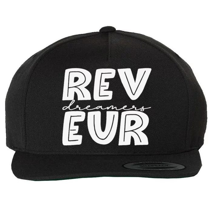 Reveur House Of Dreamers Rca Houses Dreamer School Spirit Gift Wool Snapback Cap