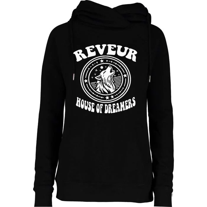 Reveur House Of Dreamers Rca Houses Dreamer School Spirit Womens Funnel Neck Pullover Hood