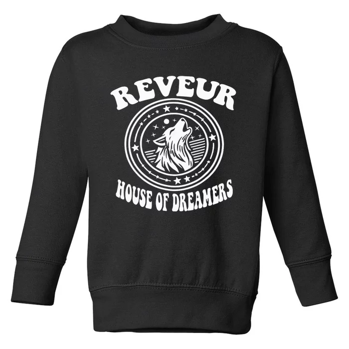 Reveur House Of Dreamers Rca Houses Dreamer School Spirit Toddler Sweatshirt