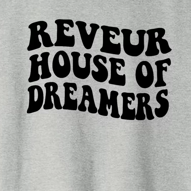 Reveur House Of Dreamers Rca Givers School Spirit Funny Women's Crop Top Tee