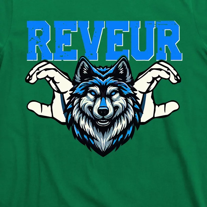 Reveur House Of Dreamers  Rca Dreamers School Spirit Wolf T-Shirt