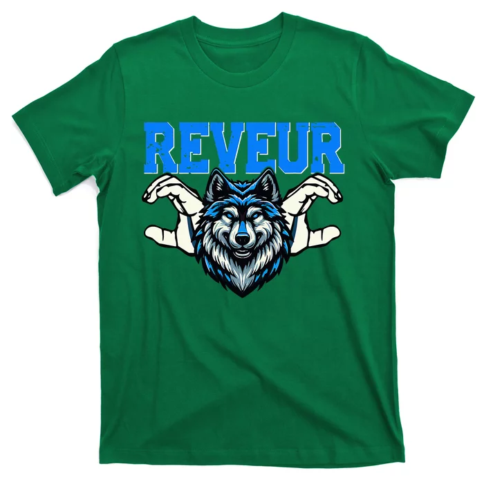 Reveur House Of Dreamers  Rca Dreamers School Spirit Wolf T-Shirt