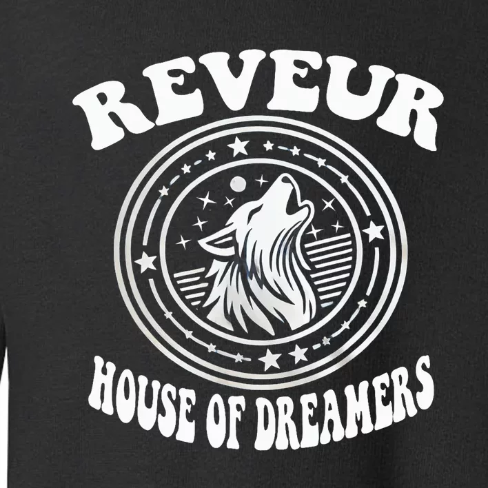 Reveur House Of Dreamers Rca Houses Dreamer School Spirit Toddler Sweatshirt