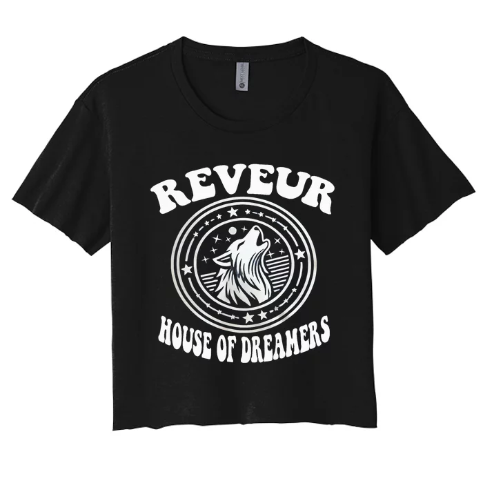 Reveur House Of Dreamers Rca Houses Dreamer School Spirit Women's Crop Top Tee