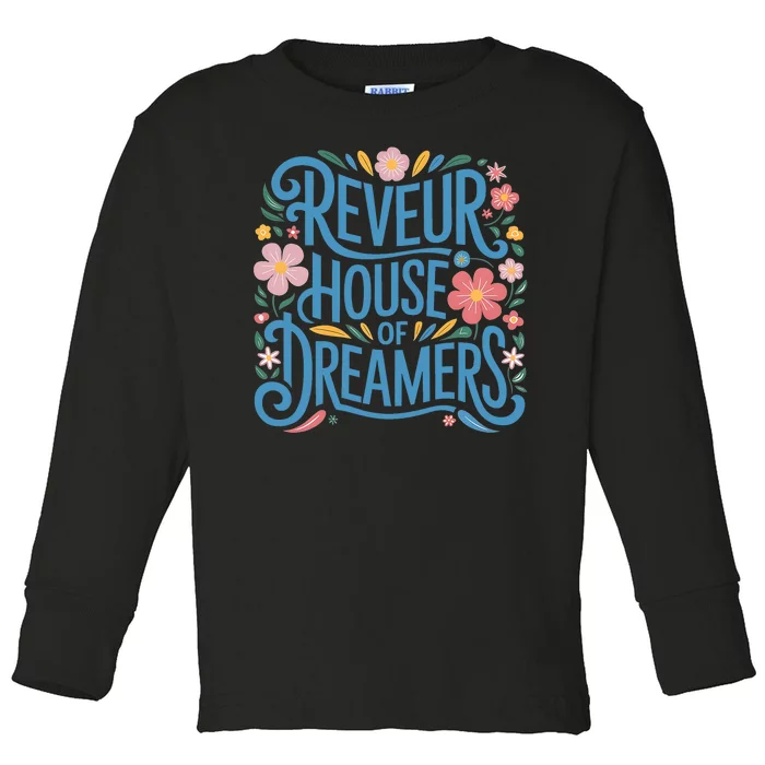 Reveur House Of Dreamers Rca Givers School Spirit Toddler Long Sleeve Shirt