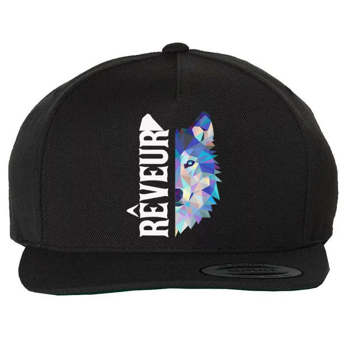 Reveur House Of Dreamers House Dreamers School Spirit Gift Wool Snapback Cap