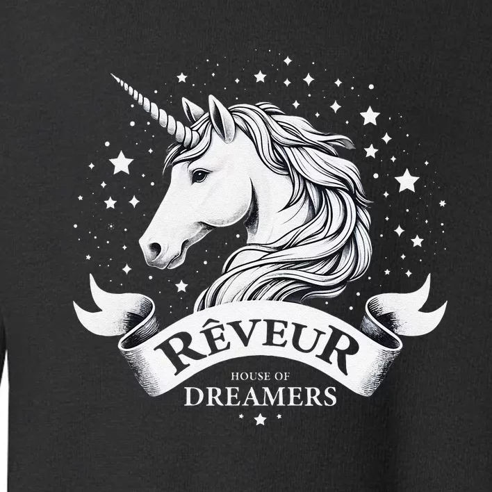 Reveur House Of Dreamers Rca Givers School Spirit Gift Toddler Sweatshirt