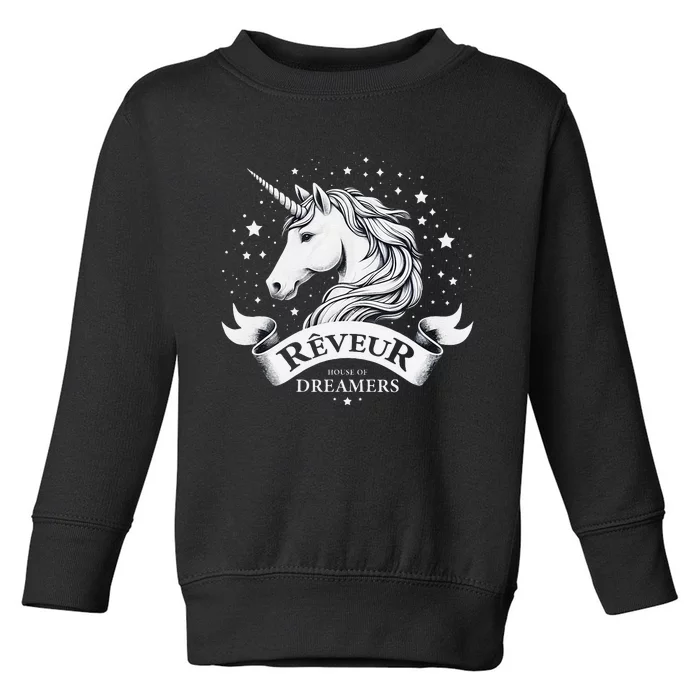 Reveur House Of Dreamers Rca Givers School Spirit Gift Toddler Sweatshirt