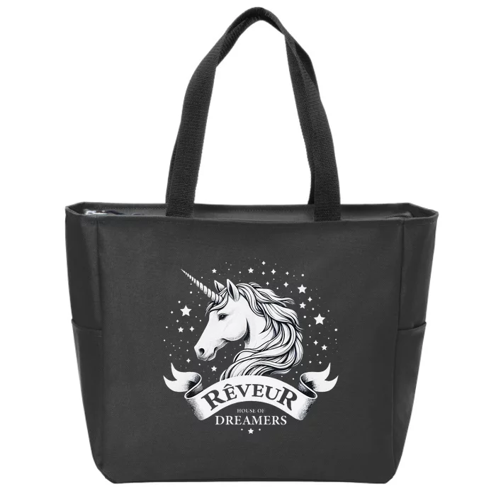 Reveur House Of Dreamers Rca Givers School Spirit Gift Zip Tote Bag