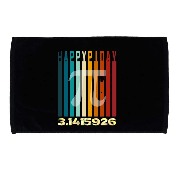 Retro Happy Pi Day Deals T Cute Gift Microfiber Hand Towel