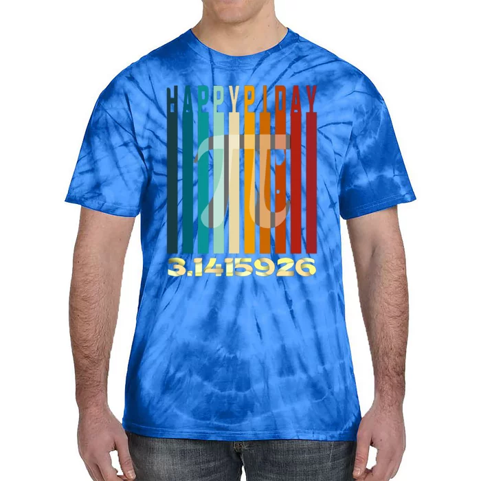 Retro Happy Pi Day Deals T Cute Gift Tie-Dye T-Shirt